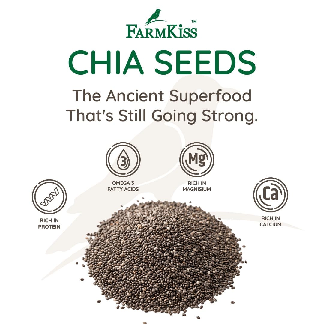 FarmKiss Chia Seeds, the ancient superfood